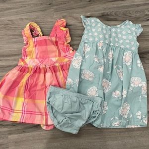 Two pack of girls summer dresses